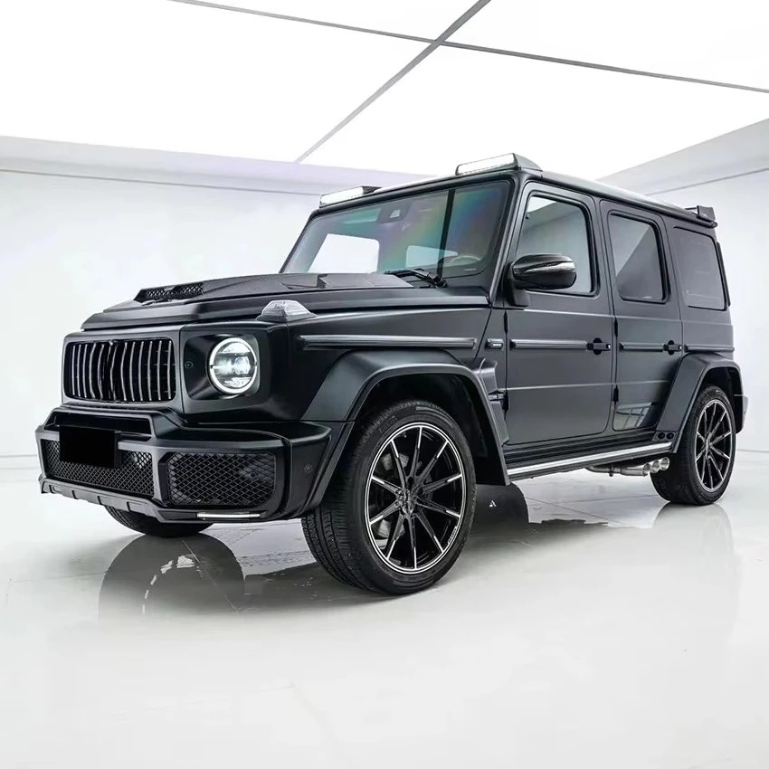Upgrade B Style W464 G63 Body Kit Dry Carbon Fiber Bonnet Hood Spoiler Wing For  G63 Kit G500 G550 2019-2024 G63 w463A